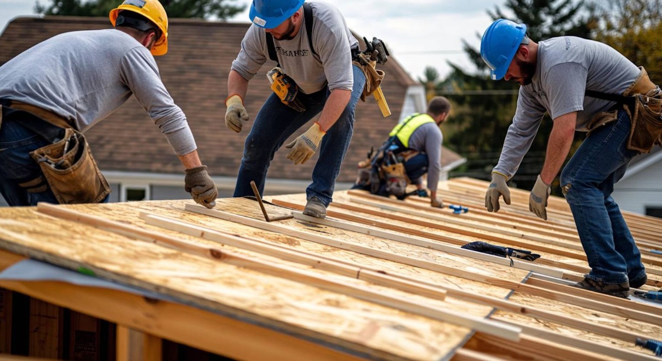 New roof installation in Centreville, VA